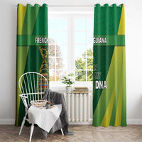 French Guiana Is In My DNA Window Curtain - Wonder Print Shop