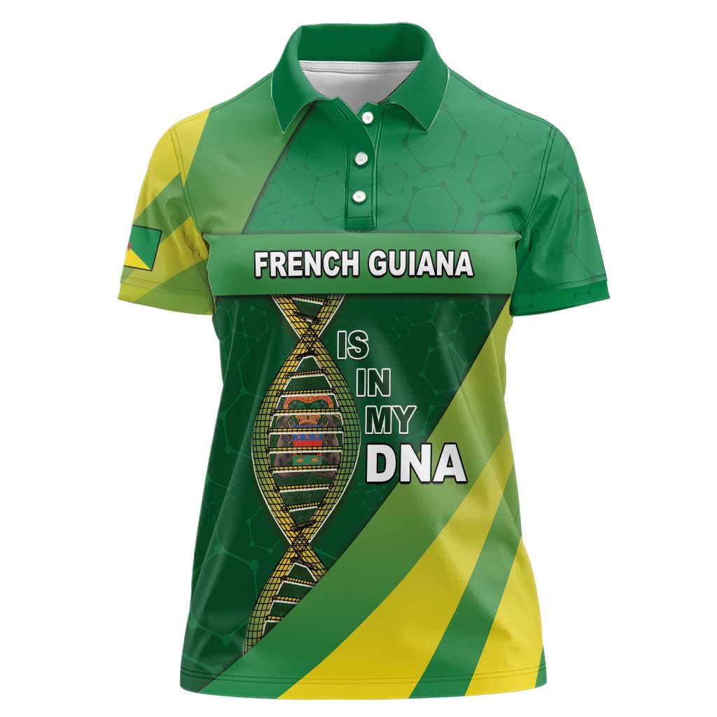 French Guiana Is In My DNA Women Polo Shirt - Wonder Print Shop