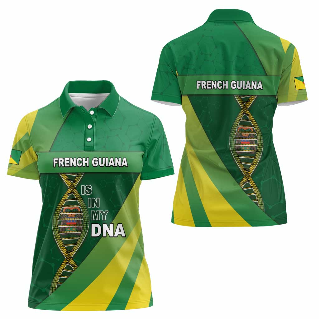French Guiana Is In My DNA Women Polo Shirt - Wonder Print Shop