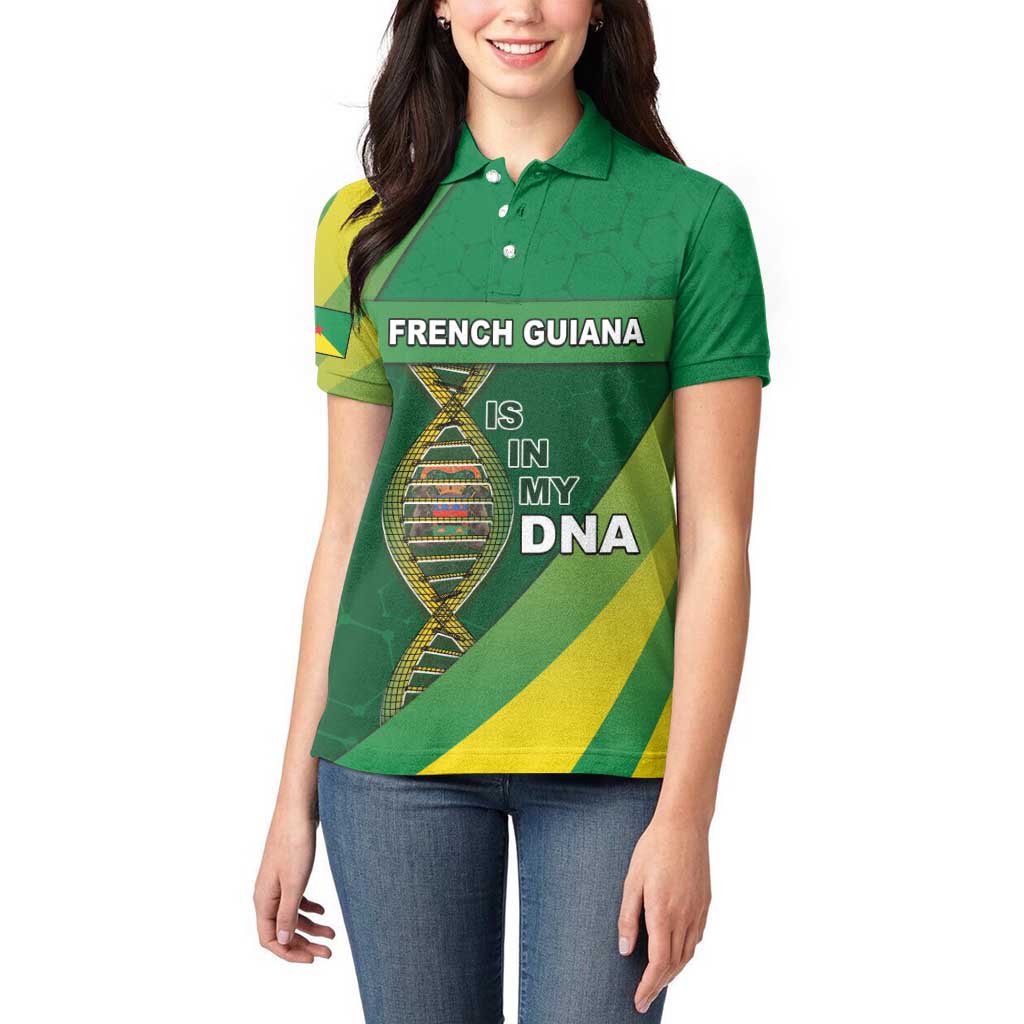 French Guiana Is In My DNA Women Polo Shirt - Wonder Print Shop