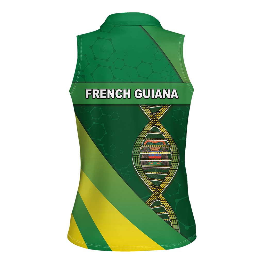 French Guiana Is In My DNA Women Sleeveless Polo Shirt - Wonder Print Shop