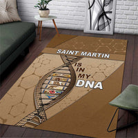 Saint Martin Is In My DNA Area Rug - Wonder Print Shop