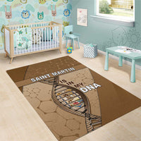 Saint Martin Is In My DNA Area Rug - Wonder Print Shop
