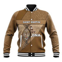 Saint Martin Is In My DNA Baseball Jacket - Wonder Print Shop