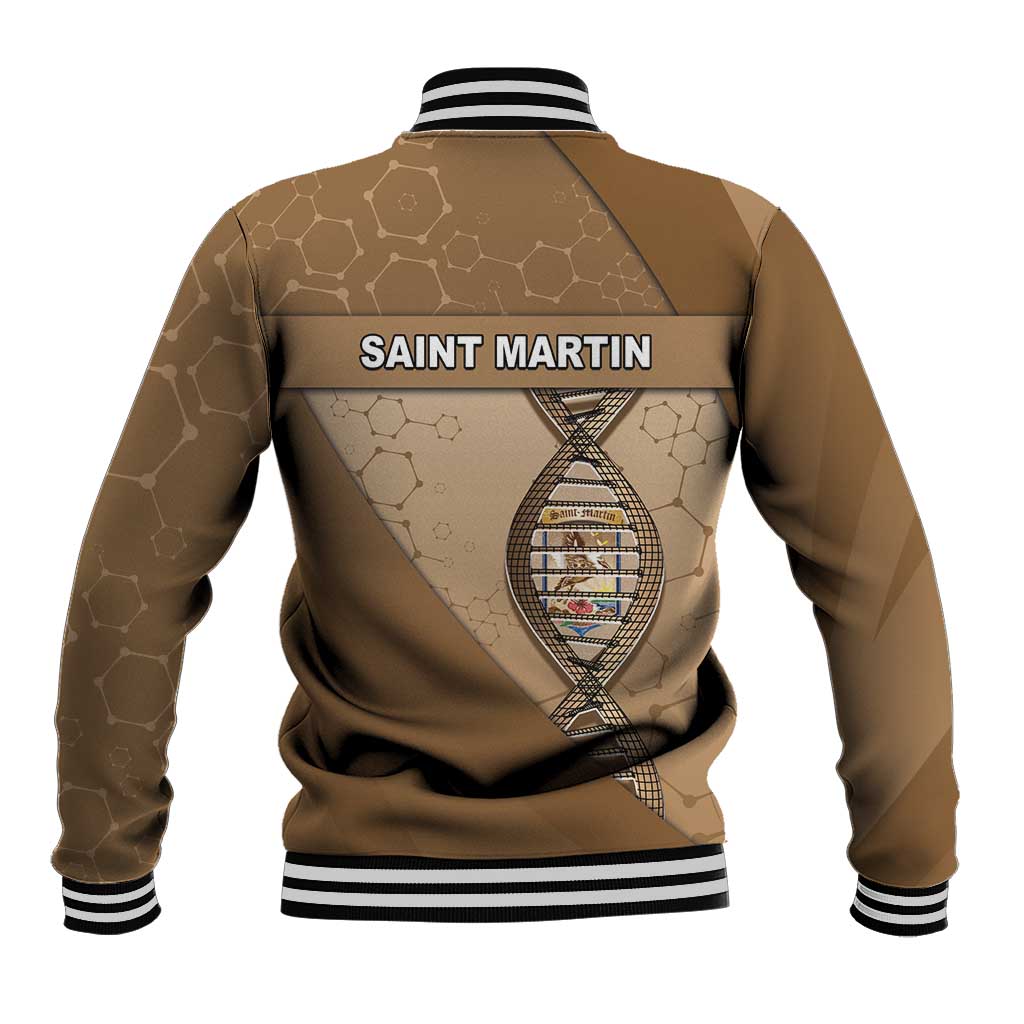 Saint Martin Is In My DNA Baseball Jacket - Wonder Print Shop
