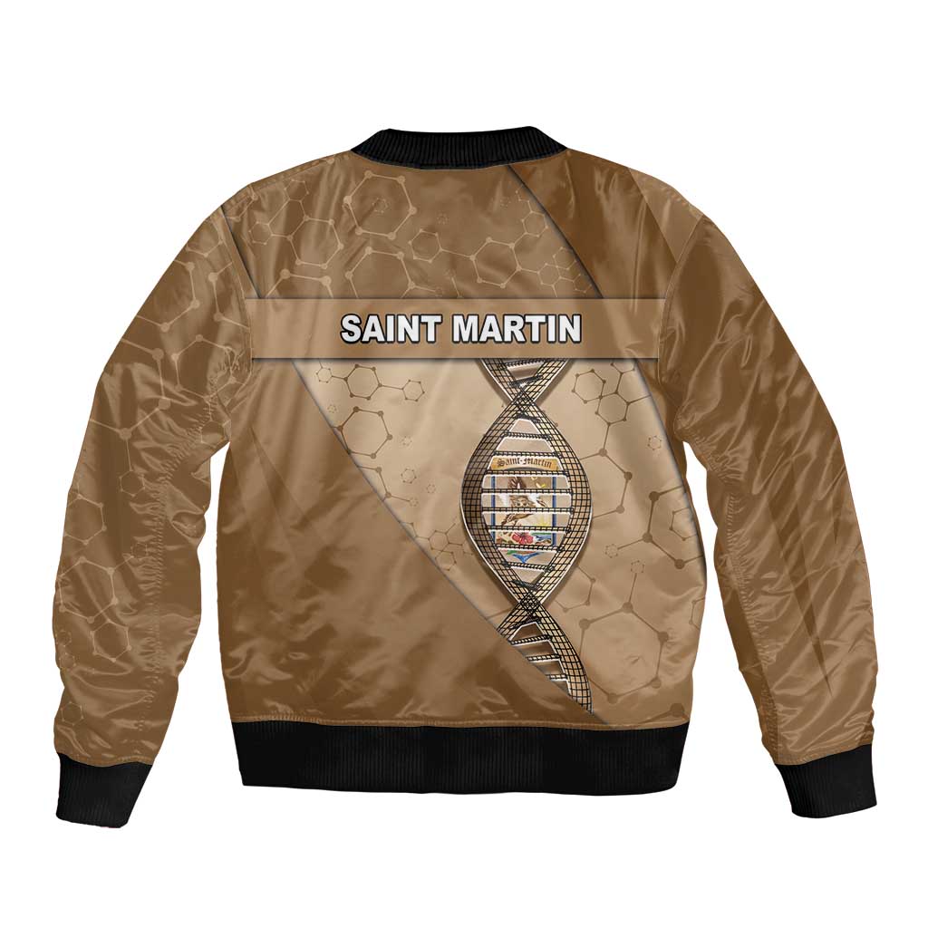 Saint Martin Is In My DNA Bomber Jacket - Wonder Print Shop