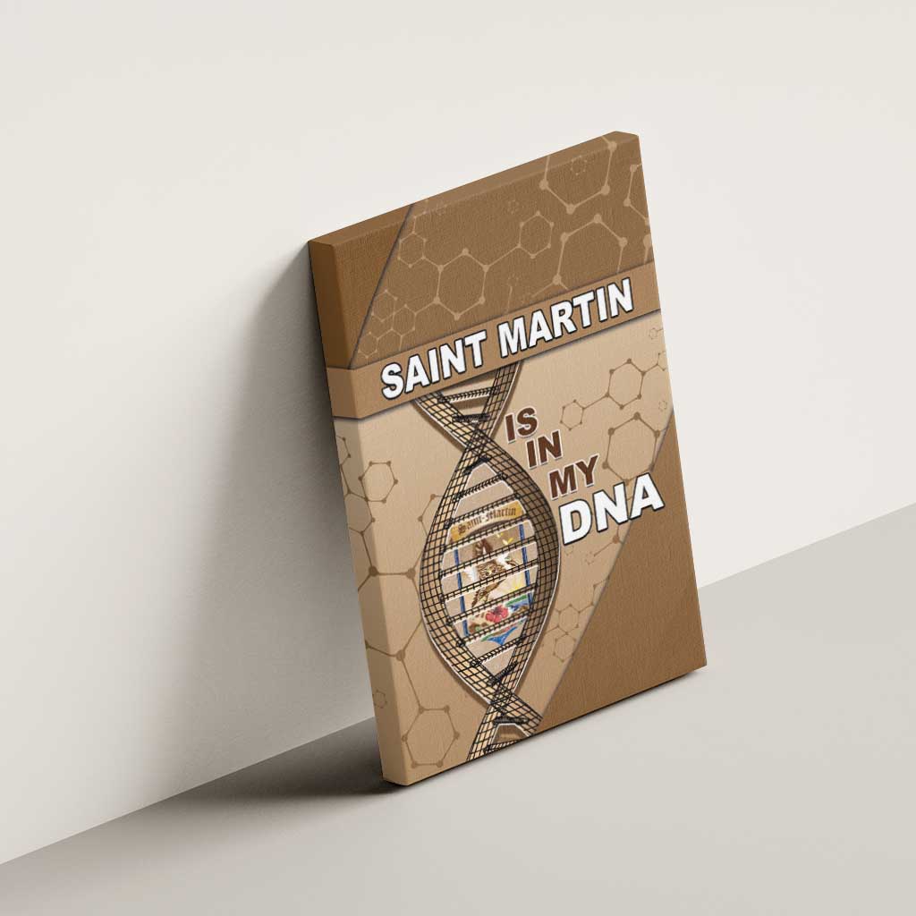 Saint Martin Is In My DNA Canvas Wall Art - Wonder Print Shop