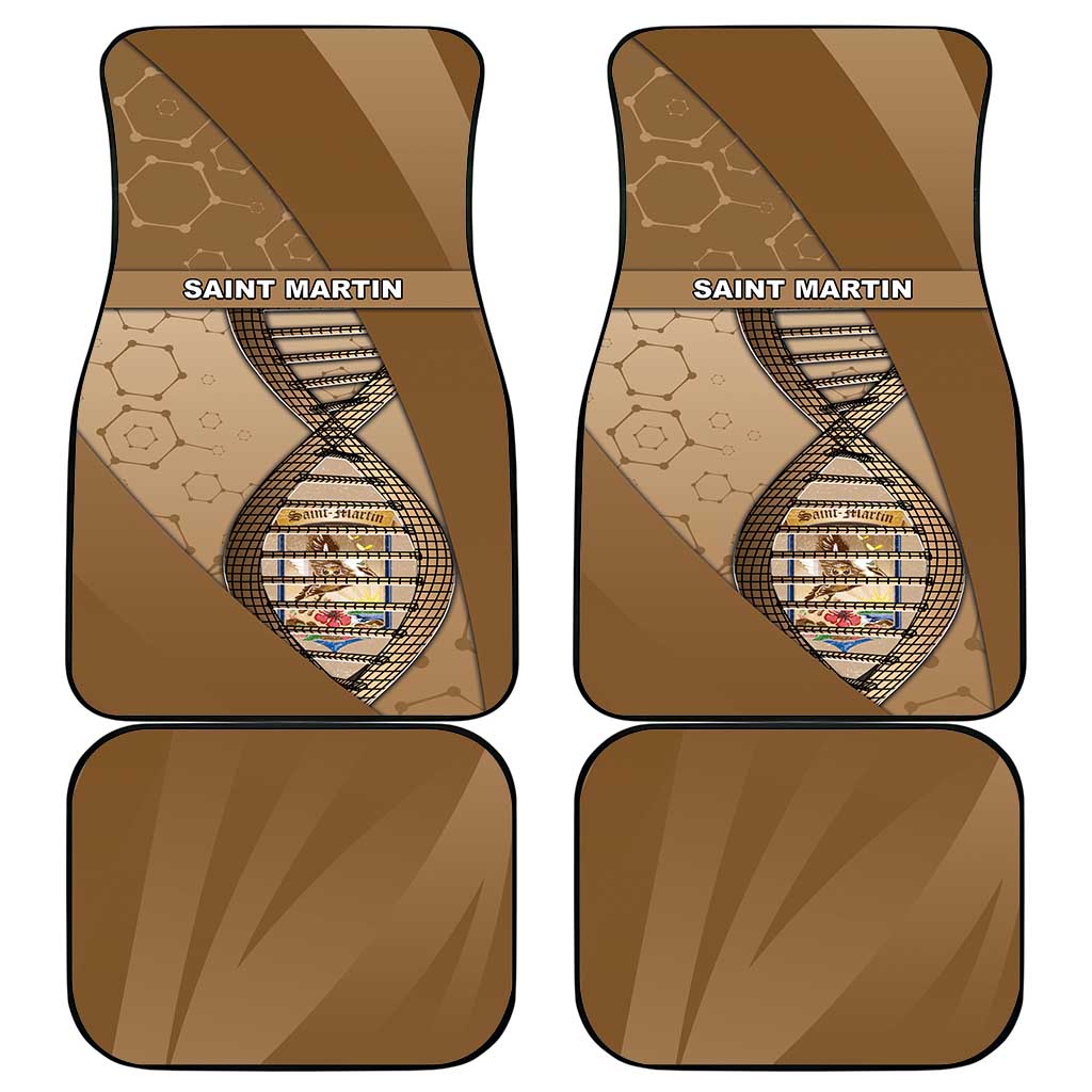 Saint Martin Is In My DNA Car Mats - Wonder Print Shop
