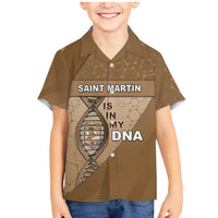 Saint Martin Is In My DNA Family Matching Mermaid Dress and Hawaiian Shirt - Wonder Print Shop