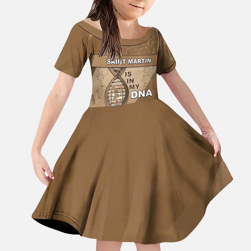 Saint Martin Is In My DNA Family Matching Puletasi and Hawaiian Shirt - Wonder Print Shop