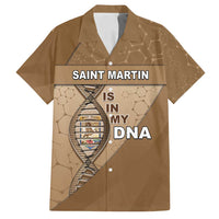 Saint Martin Is In My DNA Family Matching Summer Maxi Dress and Hawaiian Shirt - Wonder Print Shop