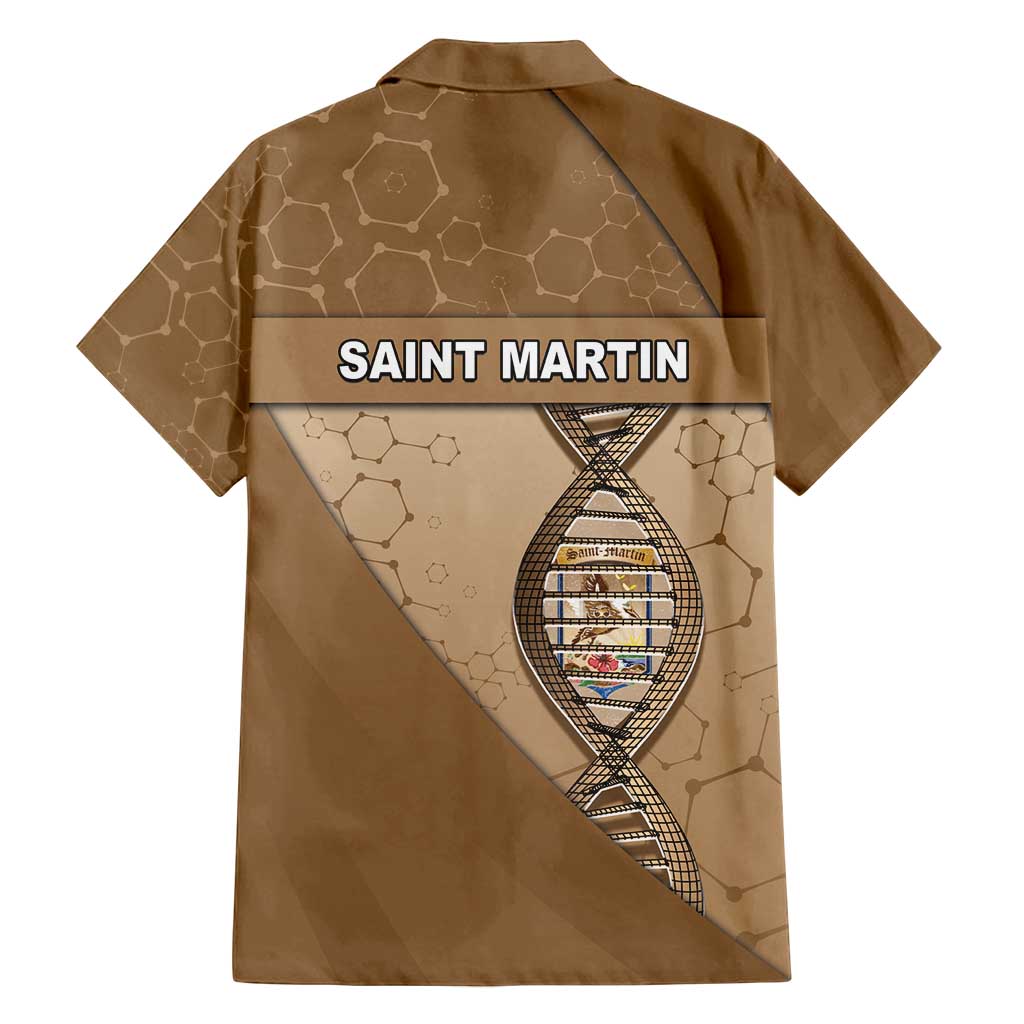 Saint Martin Is In My DNA Family Matching Summer Maxi Dress and Hawaiian Shirt - Wonder Print Shop