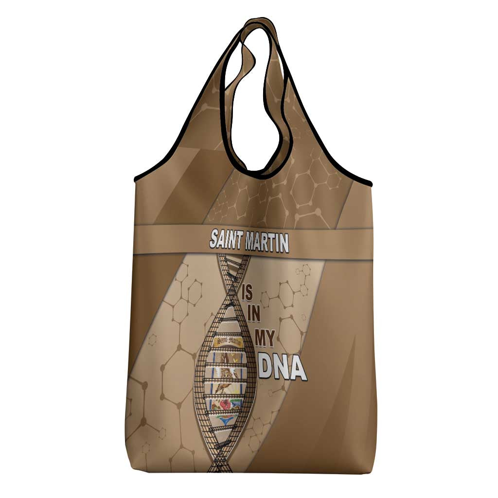 Saint Martin Is In My DNA Grocery Bag - Wonder Print Shop