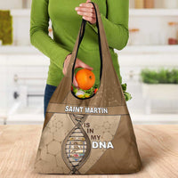 Saint Martin Is In My DNA Grocery Bag - Wonder Print Shop
