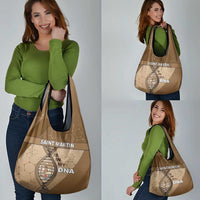 Saint Martin Is In My DNA Grocery Bag - Wonder Print Shop
