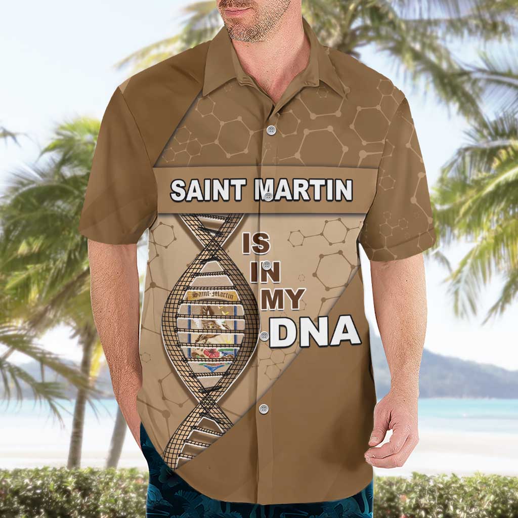 Saint Martin Is In My DNA Hawaiian Shirt - Wonder Print Shop