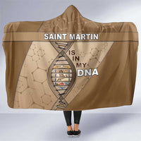 Saint Martin Is In My DNA Hooded Blanket - Wonder Print Shop