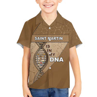 Saint Martin Is In My DNA Kid Hawaiian Shirt - Wonder Print Shop