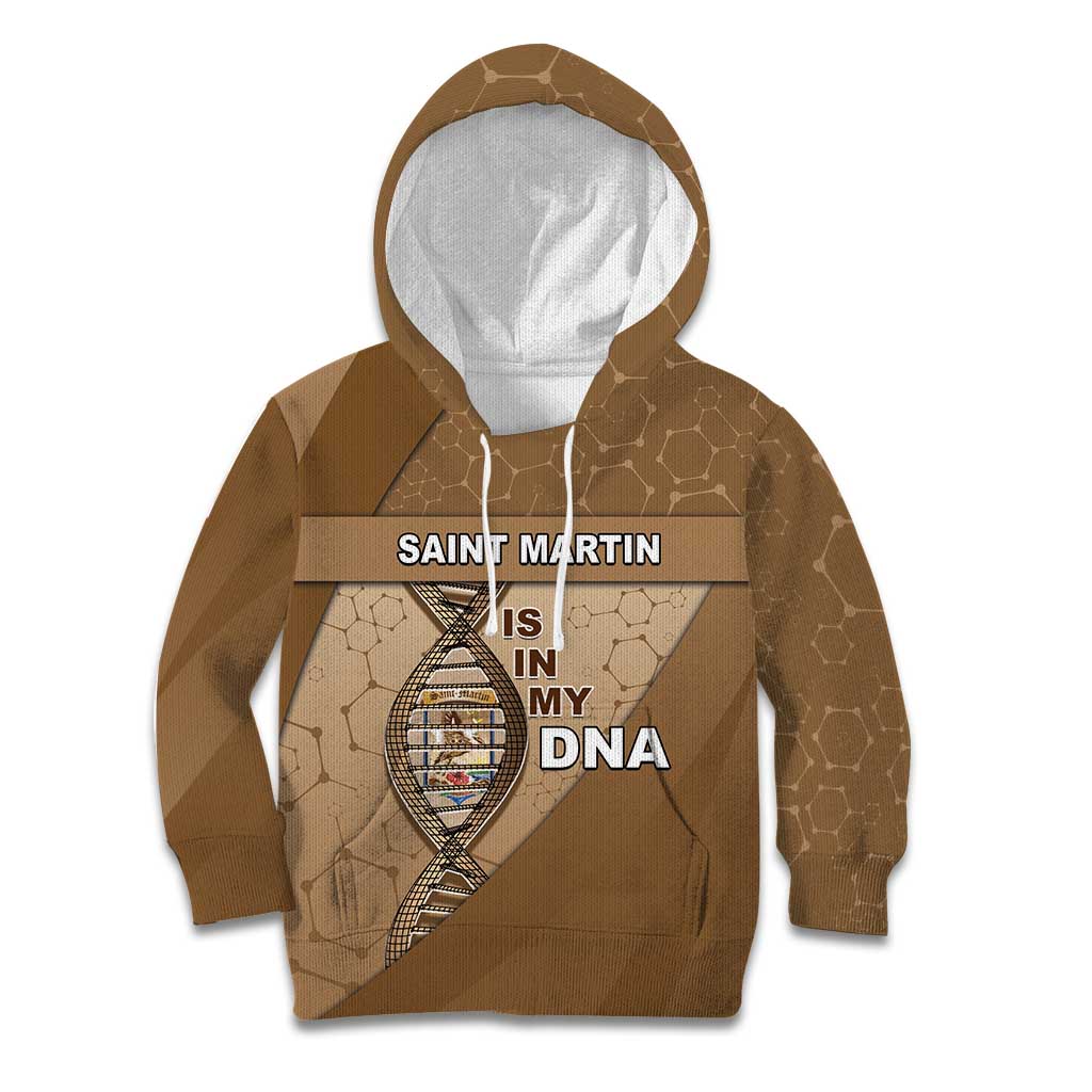Saint Martin Is In My DNA Kid Hoodie - Wonder Print Shop