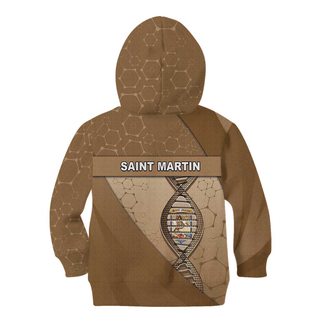 Saint Martin Is In My DNA Kid Hoodie - Wonder Print Shop