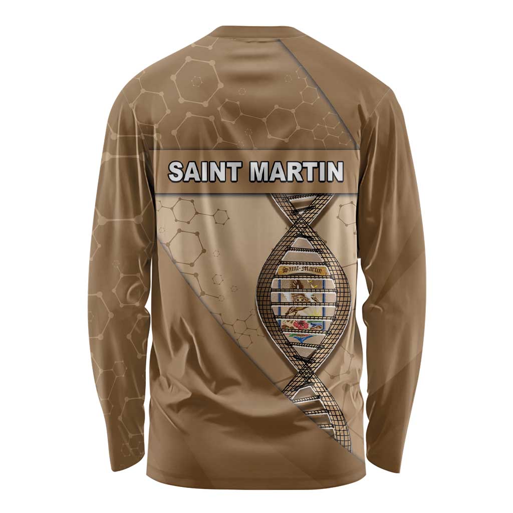 Saint Martin Is In My DNA Long Sleeve Shirt - Wonder Print Shop