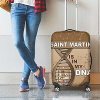 Saint Martin Is In My DNA Luggage Cover - Wonder Print Shop