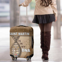 Saint Martin Is In My DNA Luggage Cover - Wonder Print Shop