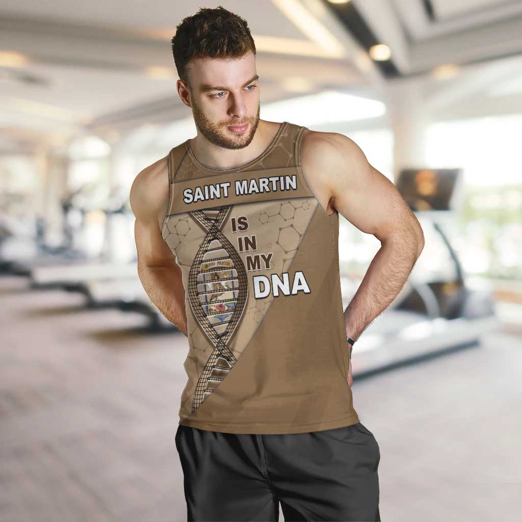 Saint Martin Is In My DNA Men Tank Top - Wonder Print Shop