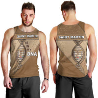 Saint Martin Is In My DNA Men Tank Top - Wonder Print Shop