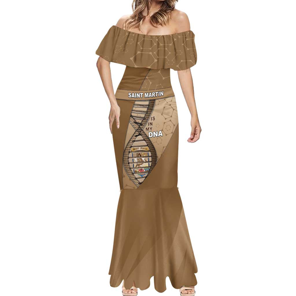 Saint Martin Is In My DNA Mermaid Dress - Wonder Print Shop