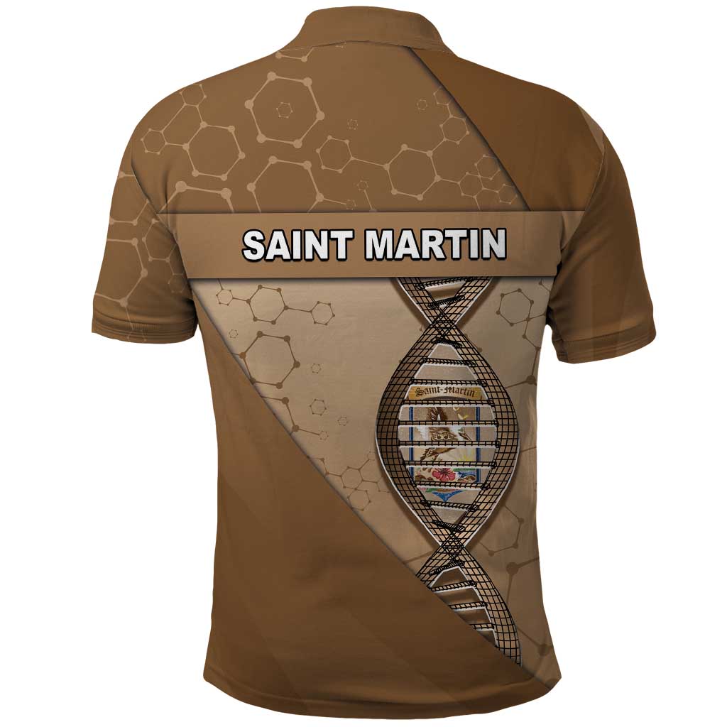 Saint Martin Is In My DNA Polo Shirt - Wonder Print Shop