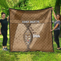 Saint Martin Is In My DNA Quilt - Wonder Print Shop