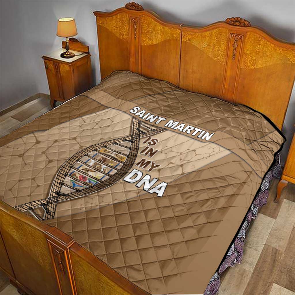 Saint Martin Is In My DNA Quilt - Wonder Print Shop