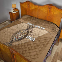 Saint Martin Is In My DNA Quilt - Wonder Print Shop