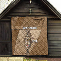 Saint Martin Is In My DNA Quilt - Wonder Print Shop