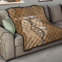 Saint Martin Is In My DNA Quilt - Wonder Print Shop