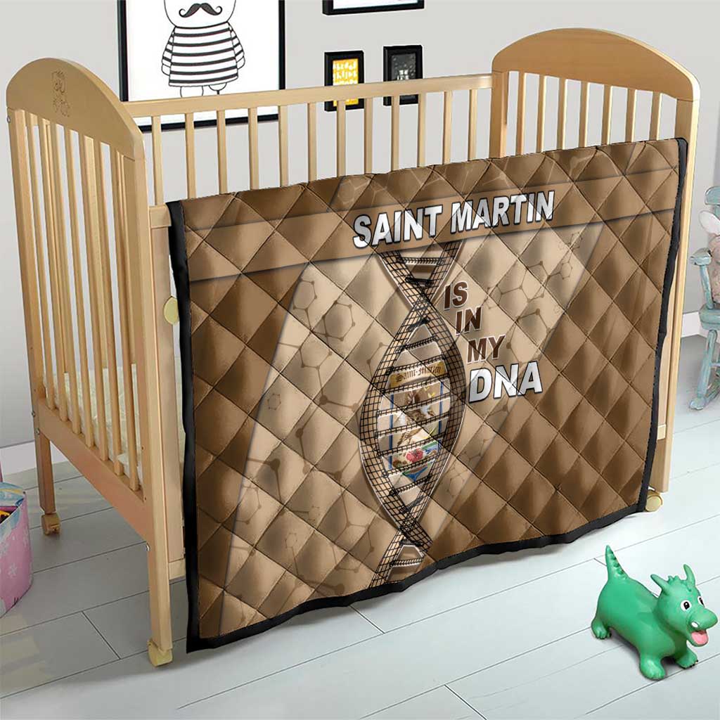Saint Martin Is In My DNA Quilt - Wonder Print Shop