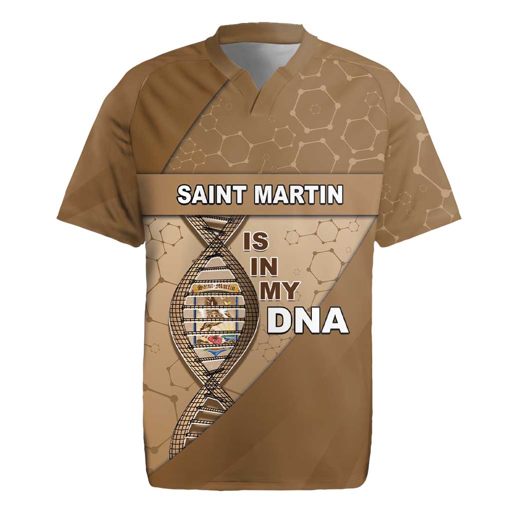 Saint Martin Is In My DNA Rugby Jersey - Wonder Print Shop