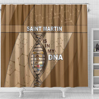 Saint Martin Is In My DNA Shower Curtain - Wonder Print Shop