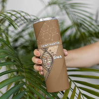 Saint Martin Is In My DNA Skinny Tumbler - Wonder Print Shop