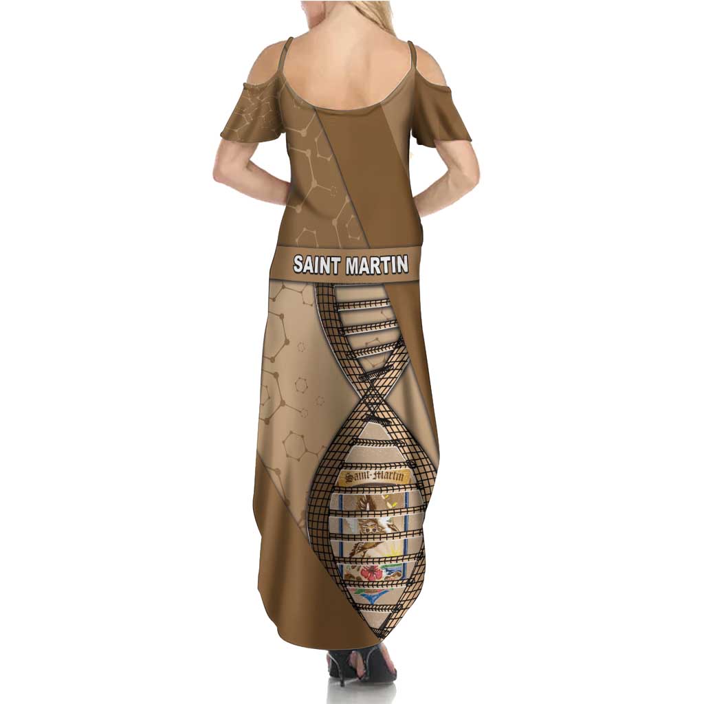 Saint Martin Is In My DNA Summer Maxi Dress - Wonder Print Shop