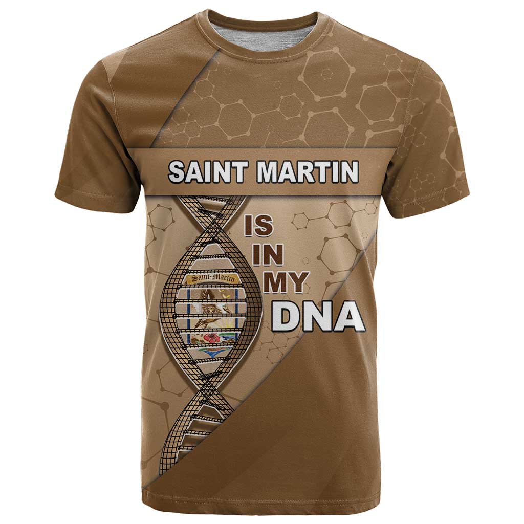 Saint Martin Is In My DNA T Shirt - Wonder Print Shop