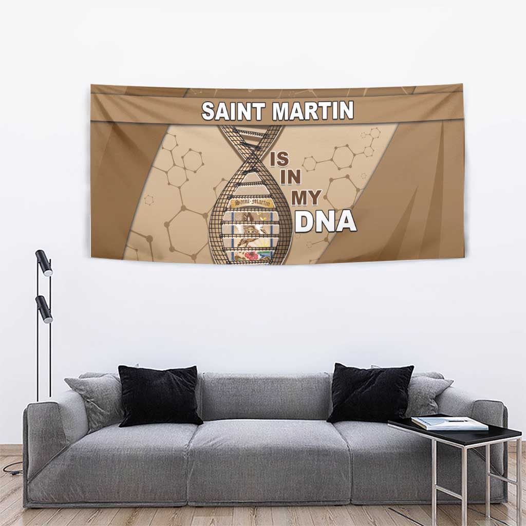 Saint Martin Is In My DNA Tapestry - Wonder Print Shop