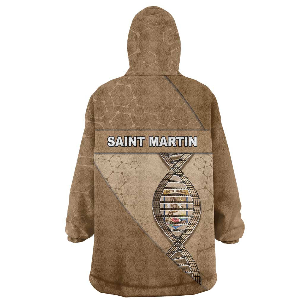 Saint Martin Is In My DNA Wearable Blanket Hoodie - Wonder Print Shop