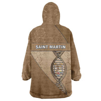 Saint Martin Is In My DNA Wearable Blanket Hoodie - Wonder Print Shop