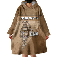 Saint Martin Is In My DNA Wearable Blanket Hoodie - Wonder Print Shop
