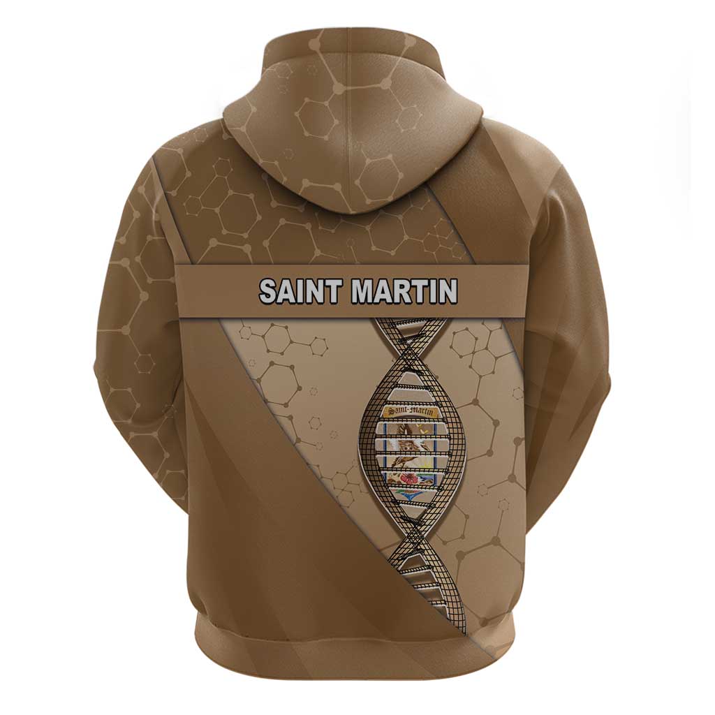 Saint Martin Is In My DNA Zip Hoodie - Wonder Print Shop