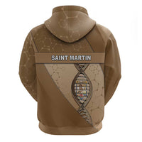 Saint Martin Is In My DNA Zip Hoodie - Wonder Print Shop