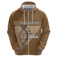 Saint Martin Is In My DNA Zip Hoodie - Wonder Print Shop