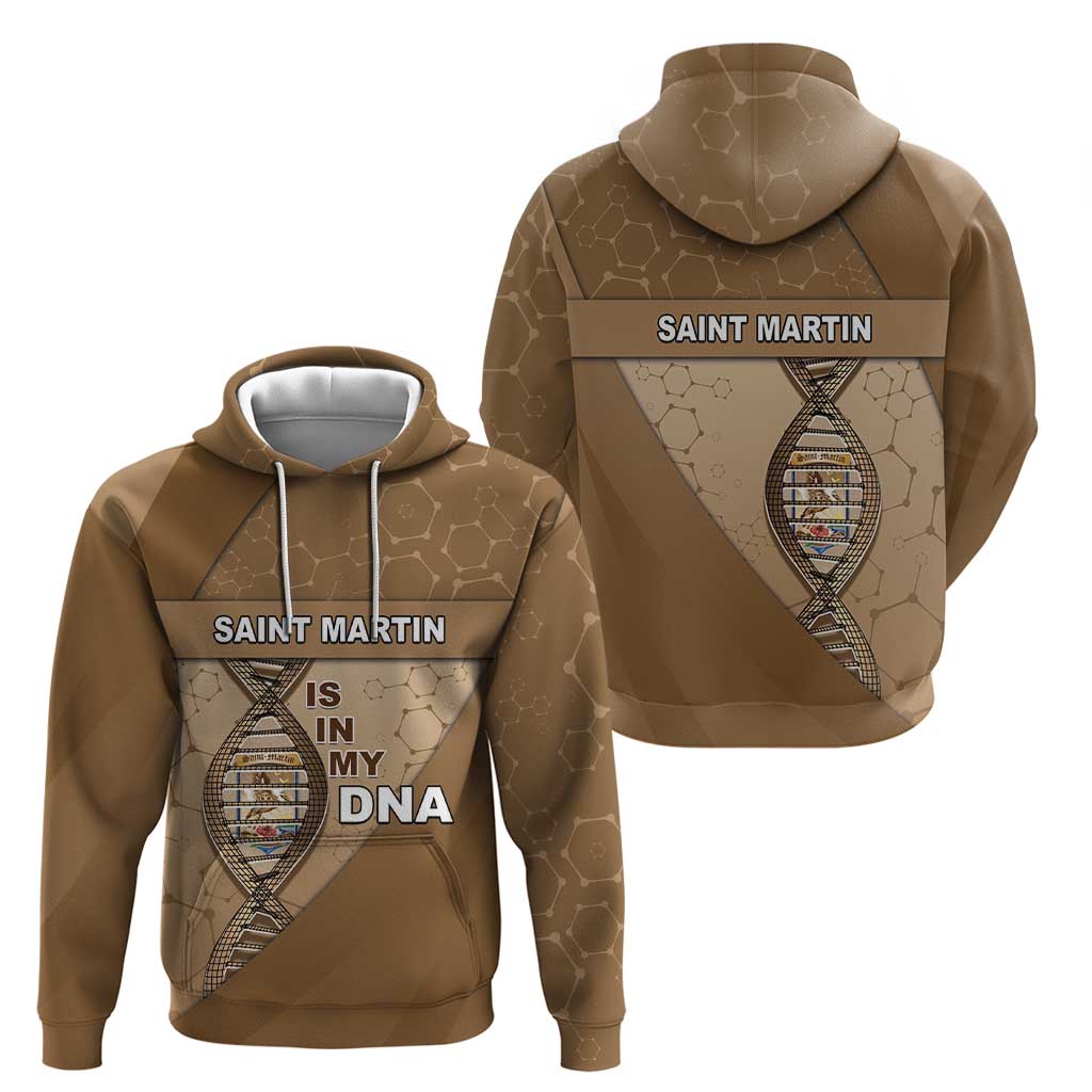 Saint Martin Is In My DNA Zip Hoodie - Wonder Print Shop